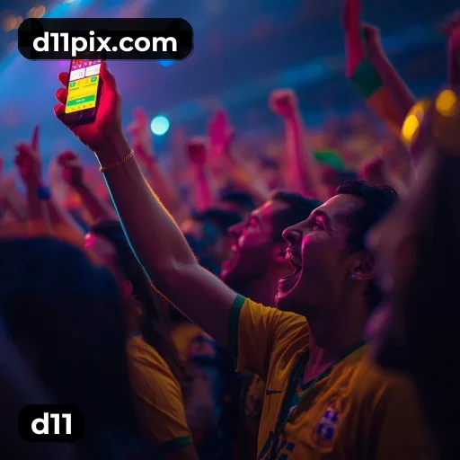 Aplicativo móvel d11 para iOS e Android